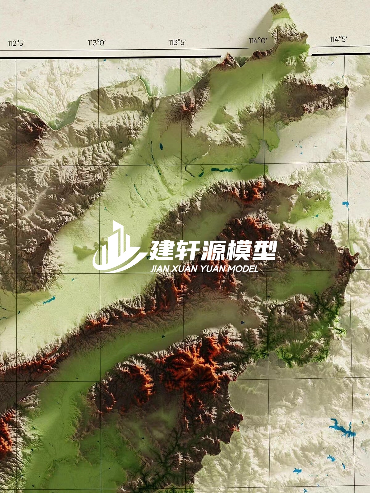 长春地形模型制作